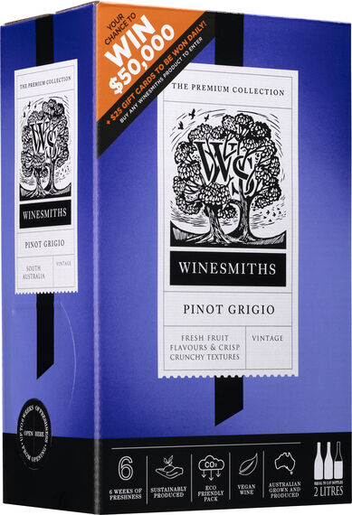 2 Litre Premium Selection Pinot Grigio Promo Stock image number null