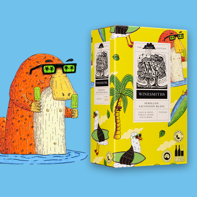 a cask from our artist collaboration with Mulga